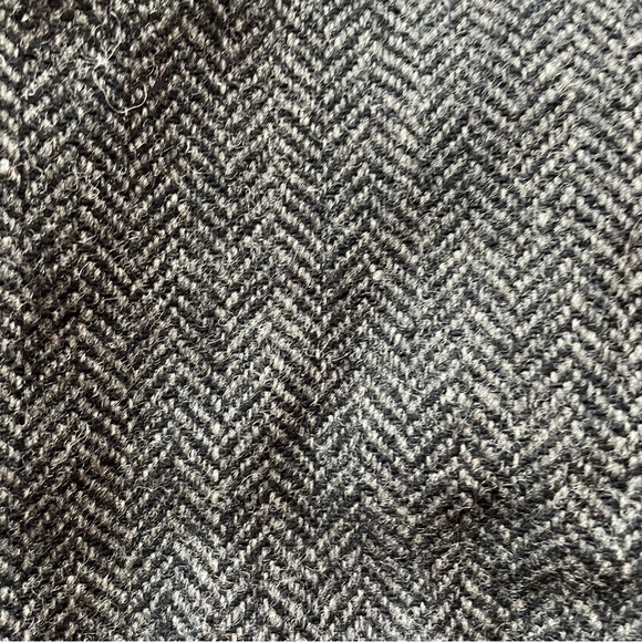 Vintage GAP Wool Vest Gray Pink Size Medium Herringbone Classic Tailored Y2K - Picture 9 of 11